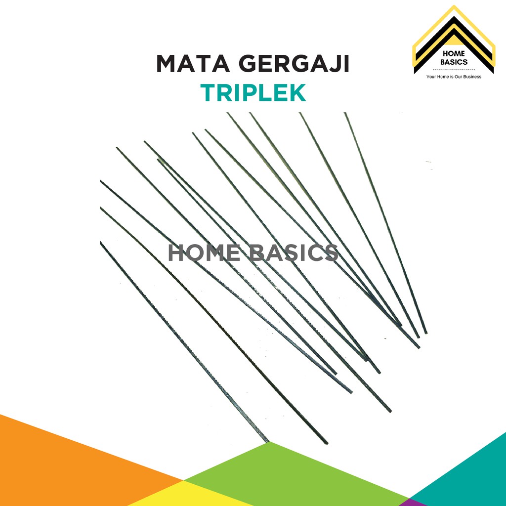 Mata Gergaji Triplek / Akrilik 12 Pcs
