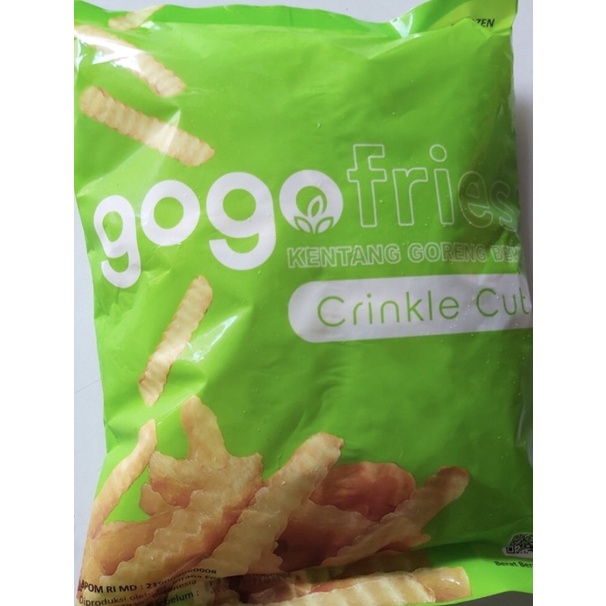 

Kentang GOGO Crinkle Cut 1 kg