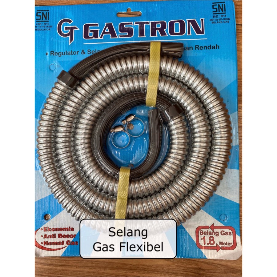 Selang Flexible Gas GASTRON |Selang Gas LPG