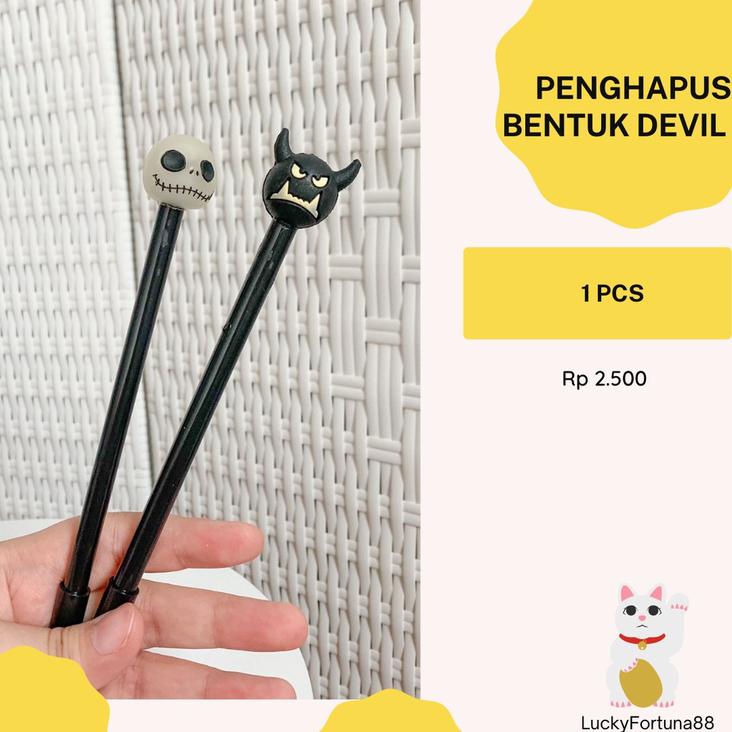 

[LuckyFOrtuna88] Pulpen nightmare before christmas / devil Pulpen karakter lucu Pen Karakter animasi Pen Karakter Kartun Pulpen Alat Tulis Kantor Termurah Kualitas Premium