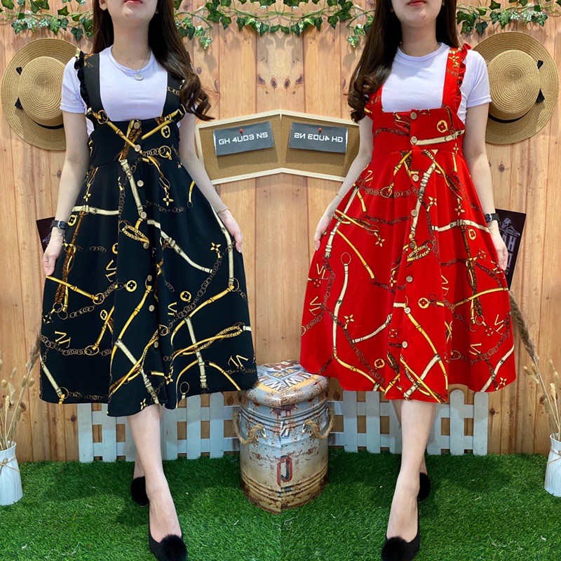 OVERALL GOLDLV RUFFLE FREE INNER 1011-53