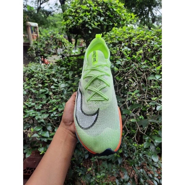 Sepatu nike zoom alphafly green premium original / sepatu fashion sneakers