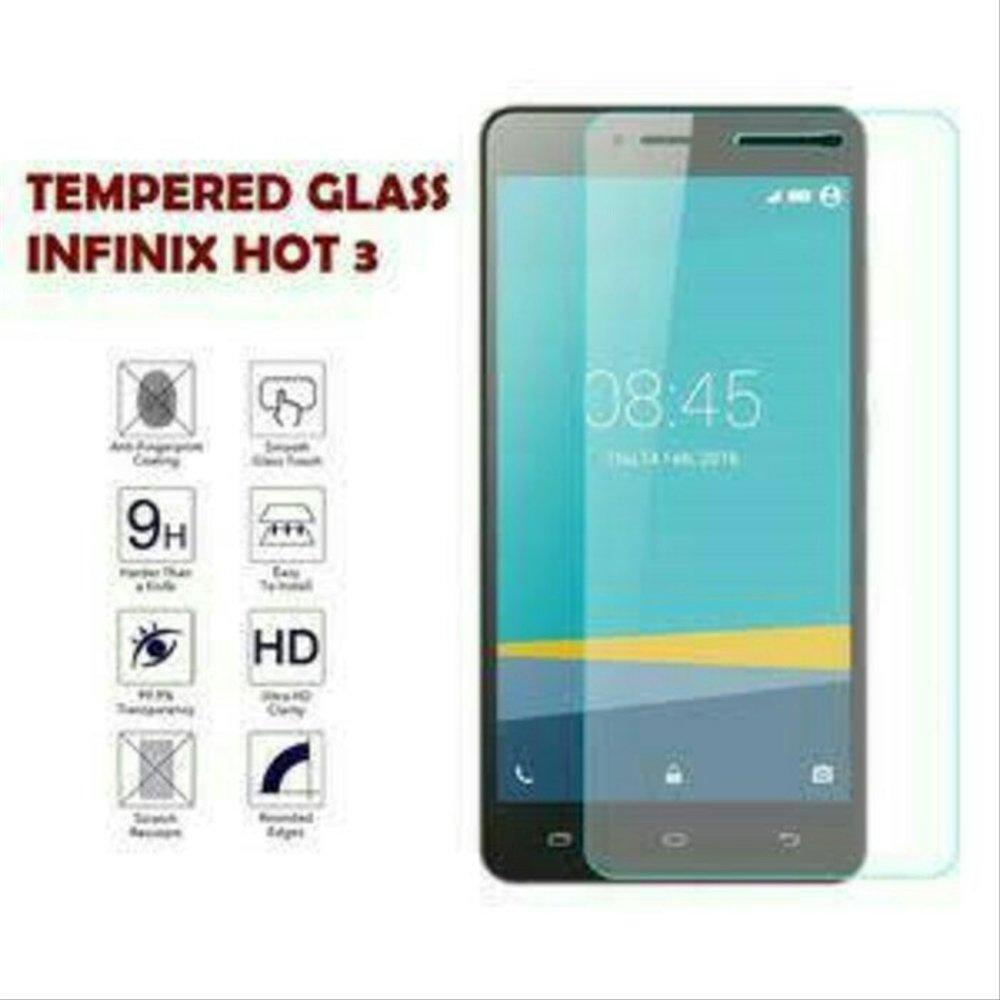 CLEAR TEMPERED GLASS INFINIX HOT 3 / INFINIX HOT 4