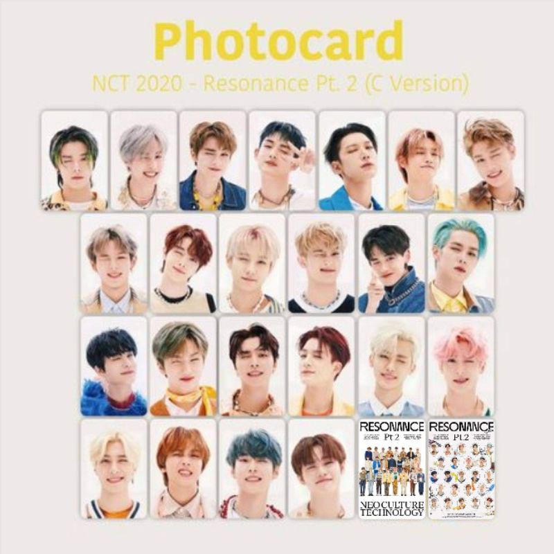 Photocard NCT Resonance pt 2