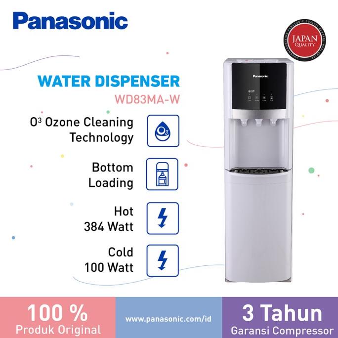 Panasonic - NYWDB83MAW Dispenser Galon Bawah 384W Putih