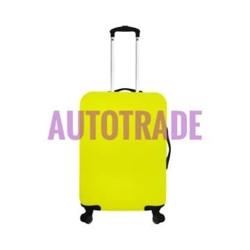 Luggo Sarung Koper Pu Ukuran M 24 Inch Luggage Cover Pu Yellow