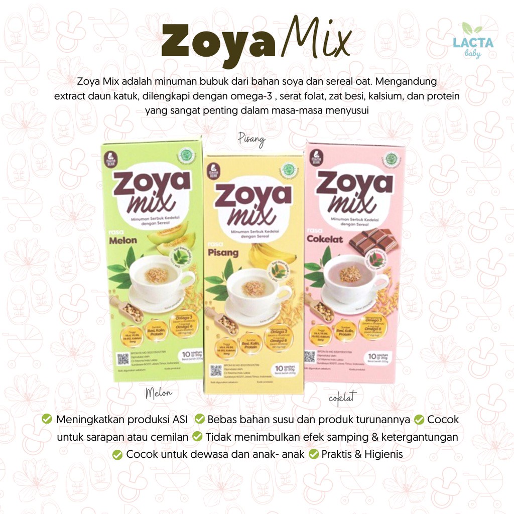 (BUY 1 GET 1 FREE) Mama Bear Almon Mix / Zoya Mix (Expired Agustus &amp; Sept 2023)