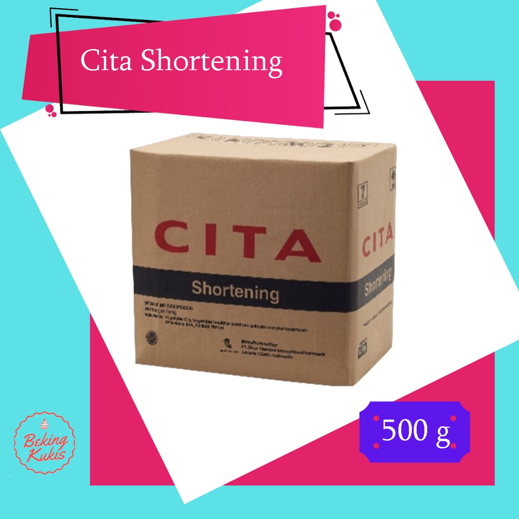 

Cita Shortening / Lemak Reroti / Mentega Putih (Repack) 500 gram