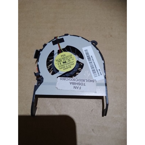 Fan kipas processor Toshiba Satellite L800 L840 C800 C805 M840 L845 DFS531005MC0T