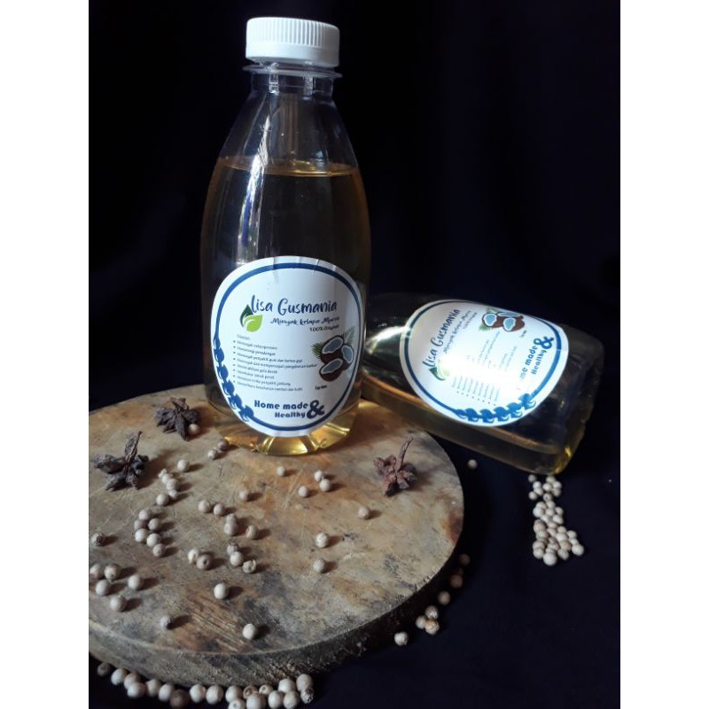 

Murah !!! Minyak kelapa murni tanpa bahan kimia 250ml