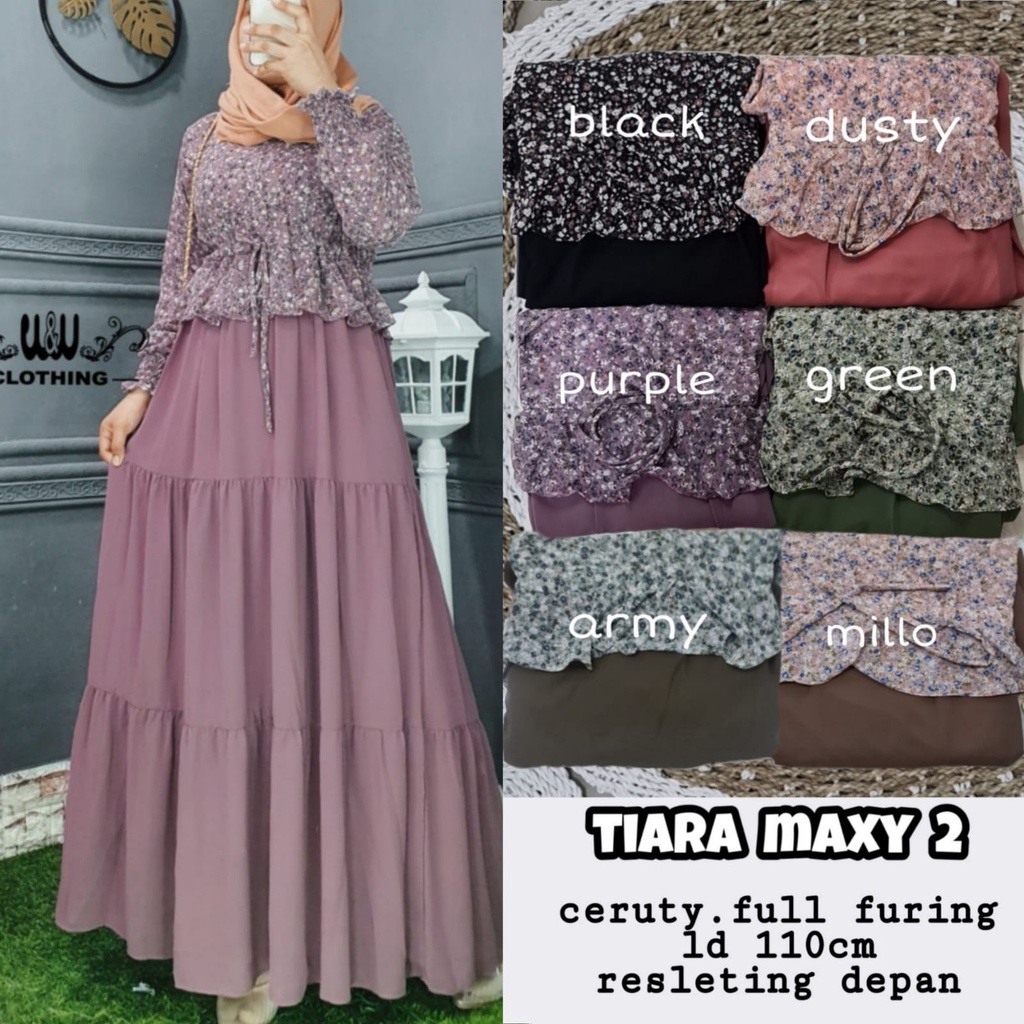 0112 TIARA MAXY#2 BY WW MURAH GRATIS ONGKIR
