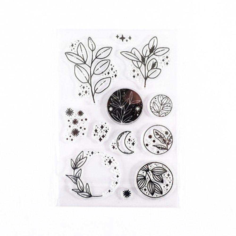 Mxbeauty Clear Stamp Seal Foto Album Card Making Scrapbooking Dekorasi DIY Craft Stationery Perangko Hias