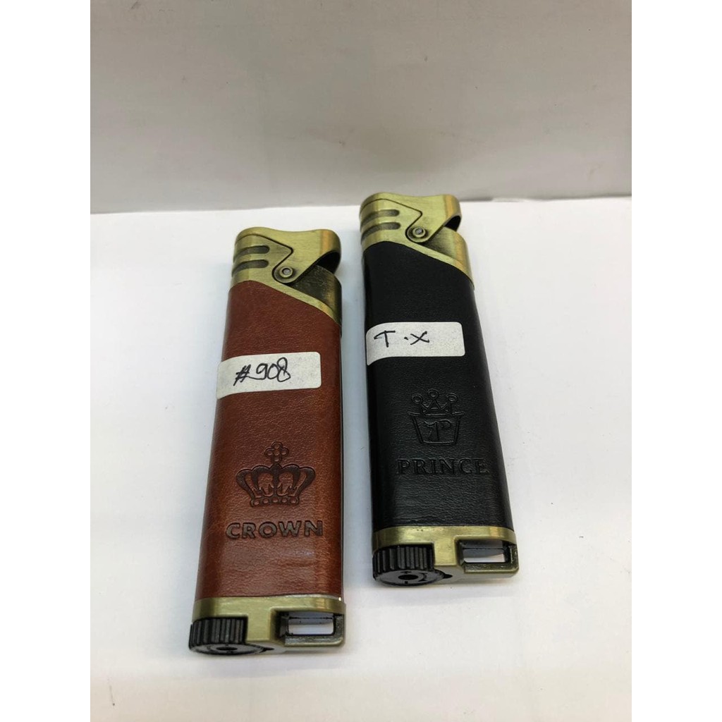 New Arrival KOREK API GAS CROWN 908 LEATHER MANCIS CAS LIGHTER Low Price!