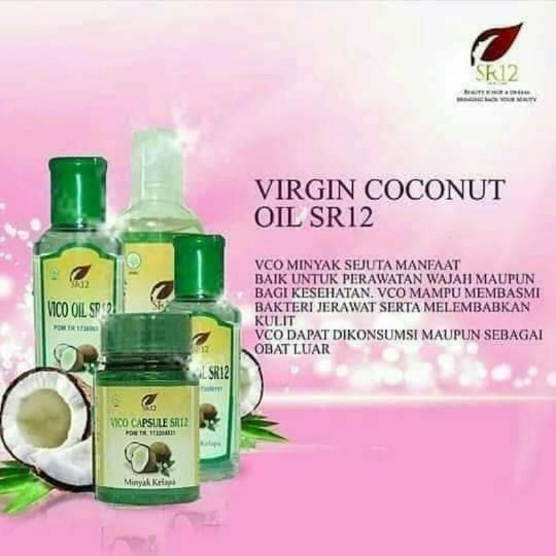 Minyak kelapa Vico Oil SR12 250 ml