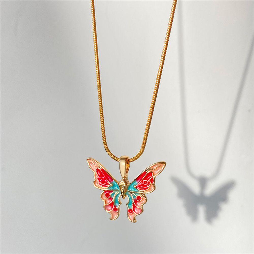 Mxbeauty Kalung Wanita Mewah Manis Kreatif Elegan Fashion Perhiasan Retro Gaya Korea Choker
