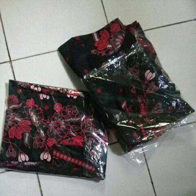 Maura Couple - Sania Ruffle Batik Couple Ori Ndoro Jowi Dnt
