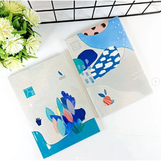 

Notebook A5 Aesthetic Glitter Lucu Kiyowo