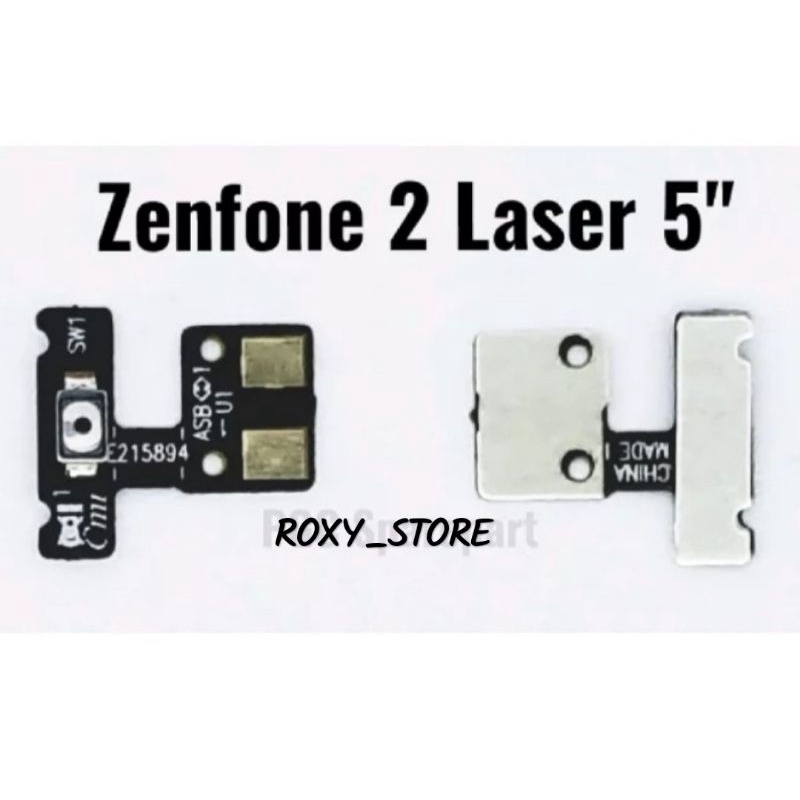 Flexible Flexibel Power On Off Asus Zenfone 2 Laser 5.0 Z00RD / Z00ED ZE500KL