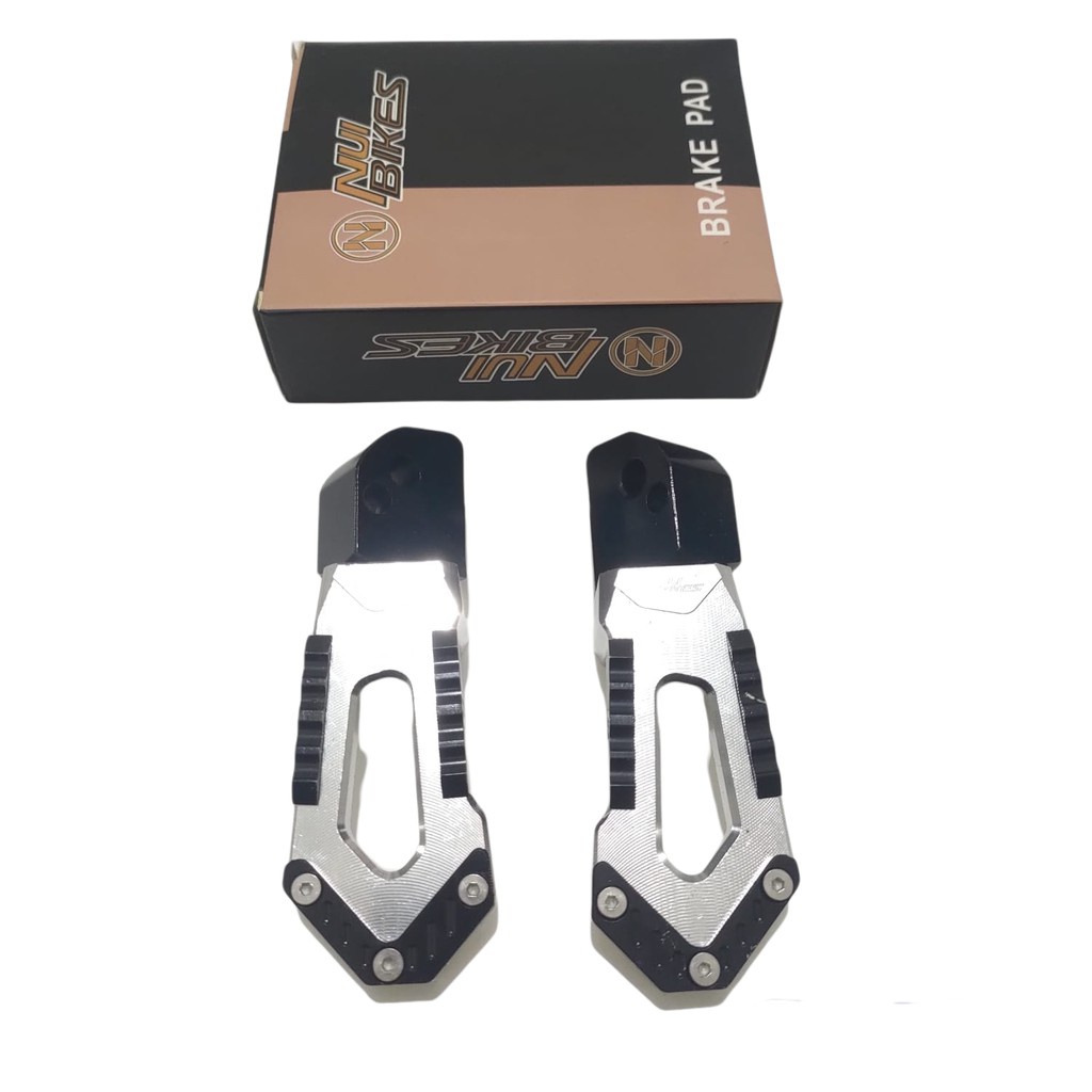 Foot Step Belakang Variasi Nui Bikes Model BD Universal Nmax,Nmax New,Aerox,Lexi,Xmax Pnp