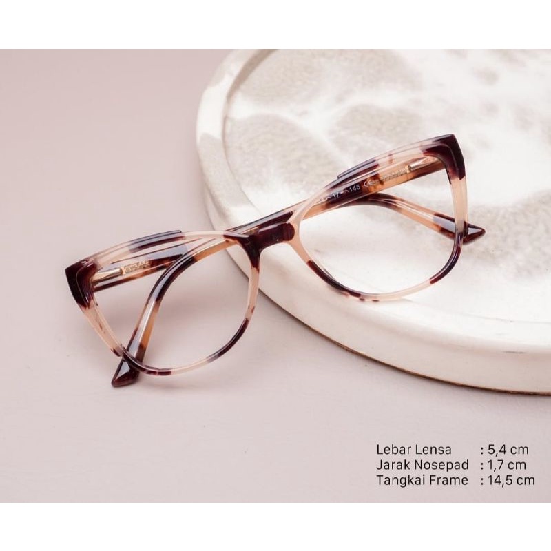 BEST SELLER!! FRAME KACAMATA MINUS FRAME YUUTOO 7006 FREE LENSA ANTI RADIASI | KACAMATA WANITA ANTI UV