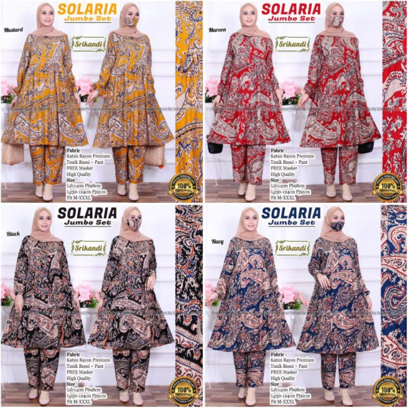 SOLARIA JUMBO SET by SRIKANDI