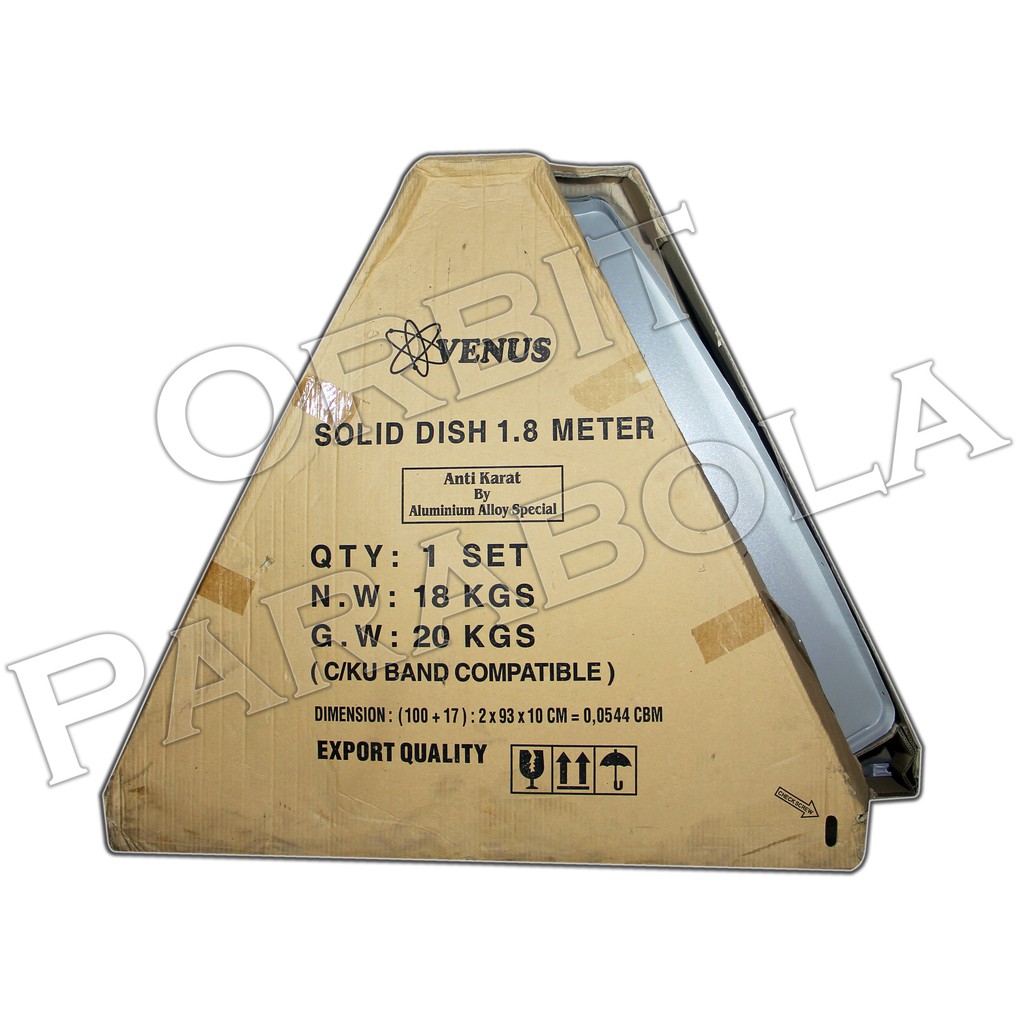 DISH SOLID VENUS 6 FEET 1.8 meter