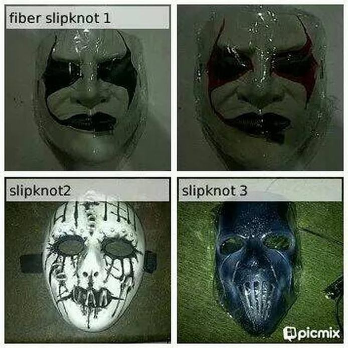 Mask/ Topeng Slipknot Fiber Series