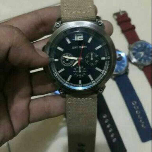 JAM TANGAN PRIA KANVAS ARMY SPORT