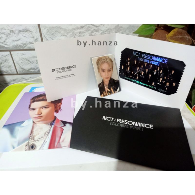 SALE - AR TICKET TAEYONG NCT:RESONANCE (unsealed)