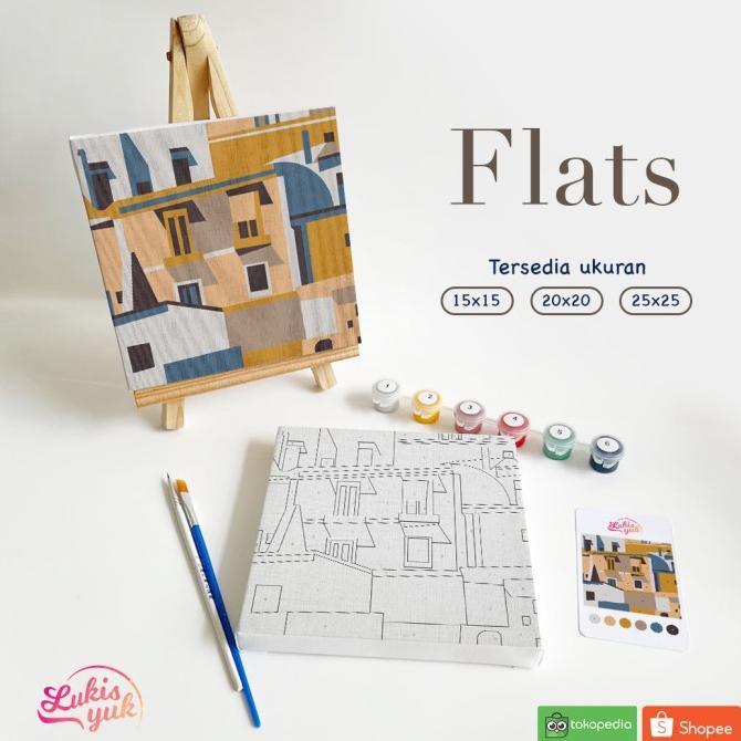 

TERLARIS Paint by Numbers Kit - Flats - Painting Kit - by LukisYuk/CAT AKRILIK SET/CAT AKRILIK SET 24 WARNA/CAT AKRILIK PASTEL/CAT AIR/CAT AIR LUKIS SET/CAT AIR GIOTTO/KUAS LUKIS 1 SET/KUAS LUKIS KECIL/KUAS LUKIS LENGKAP/KANVAS LUKIS/KANVAS LUKIS