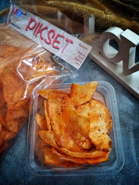 

Keripik singkong pedas ( PIKSET )
