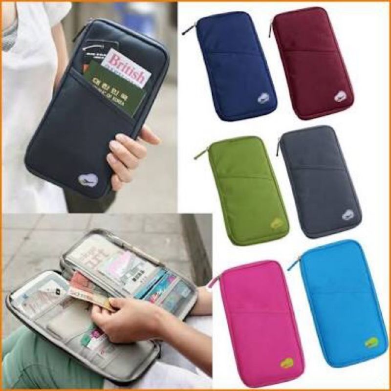 Korean travel id holder / dompet pasport / pasport organizer / tas