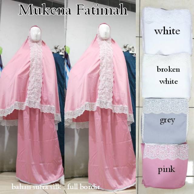 Mukena fatimah / mukena syahrini
