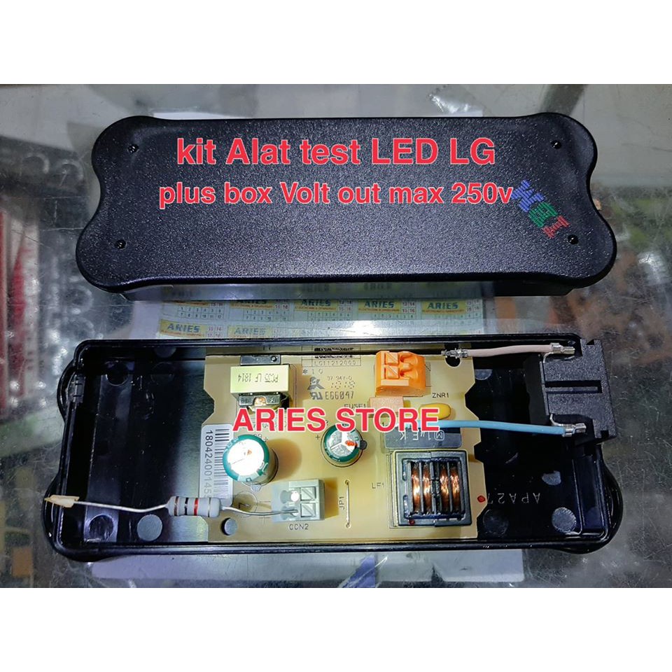 Kit alat test LED BL TV out max DC 250v PLUS BOX