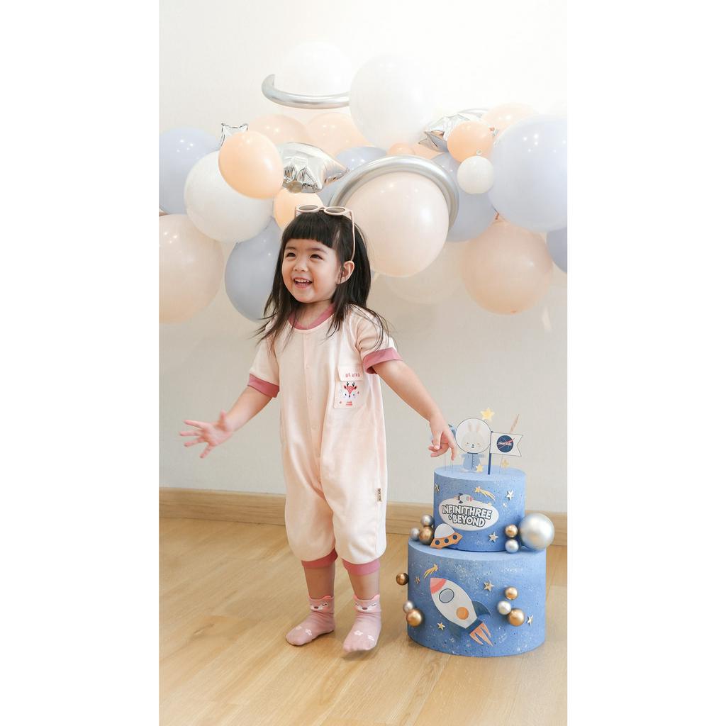 Nice Kids - Junn Playsuit Baby New Born (Size 0-2 Tahun)