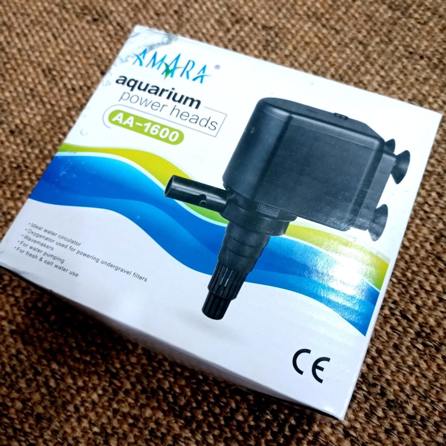 AMARA AA-1600 AQUARIUM POWER HEADS FILTER