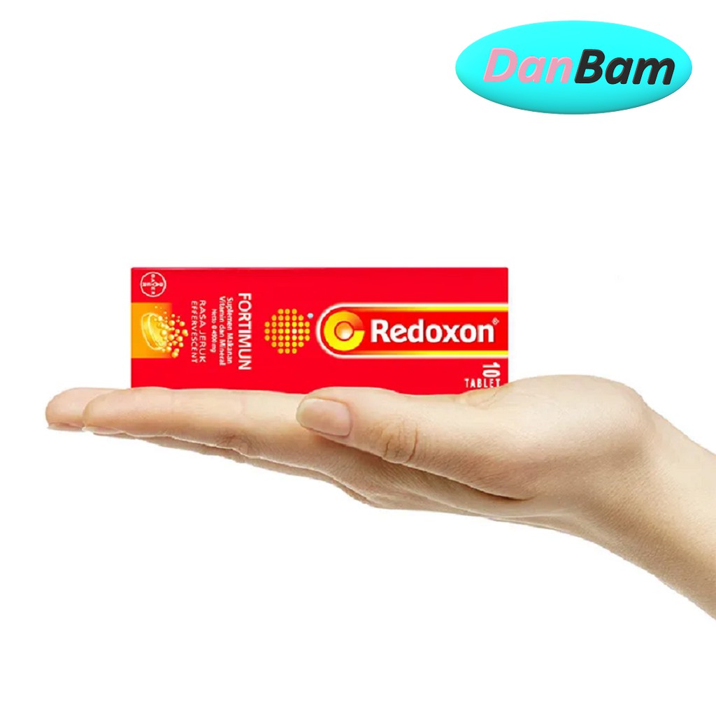 Redoxon Fortimun Vitamin &amp; Mineral Rasa Jeruk [10 Tablet]