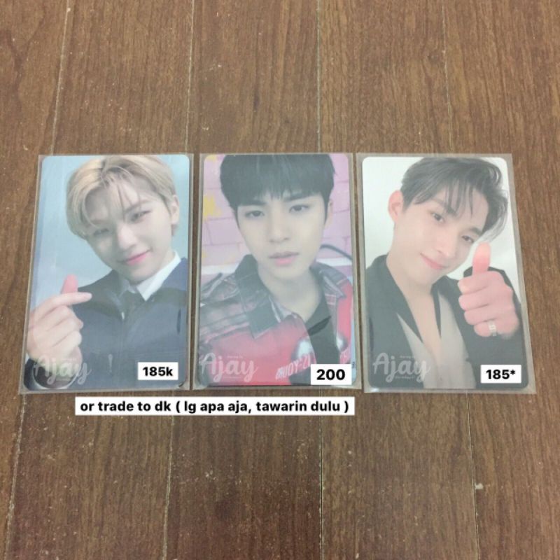 Photocard Mingyu Woozi Dokyeom Lucky Draw LD Soundwave Power Station Attacca Your Choice SW PWS Roun
