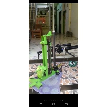 ALAT PENGGERAK POMPA PCP ELEKTRIK RAKITAN MODIFIKASI MANUAL TANPA BOR TANPA POMPA