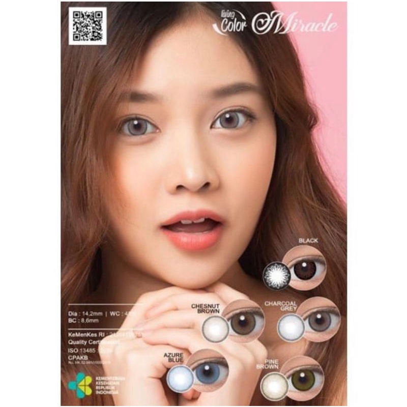 SOFTLENS LIVING COLOR MIRACLE NORMAL ONLY BY IRIS LAB