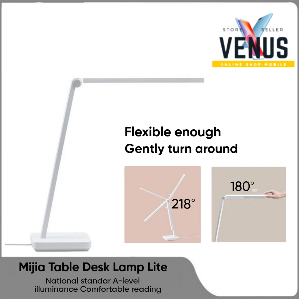 Mi Mijia Desk Lamp Lite Adjustable Desktop LED Light - Lampu Meja