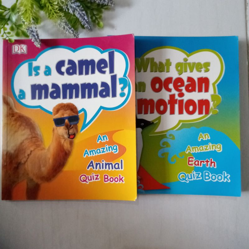 Buku DK An Amazing Quiz Book Preloved ORIGINAL Bahasa Inggris Berbagai Judul