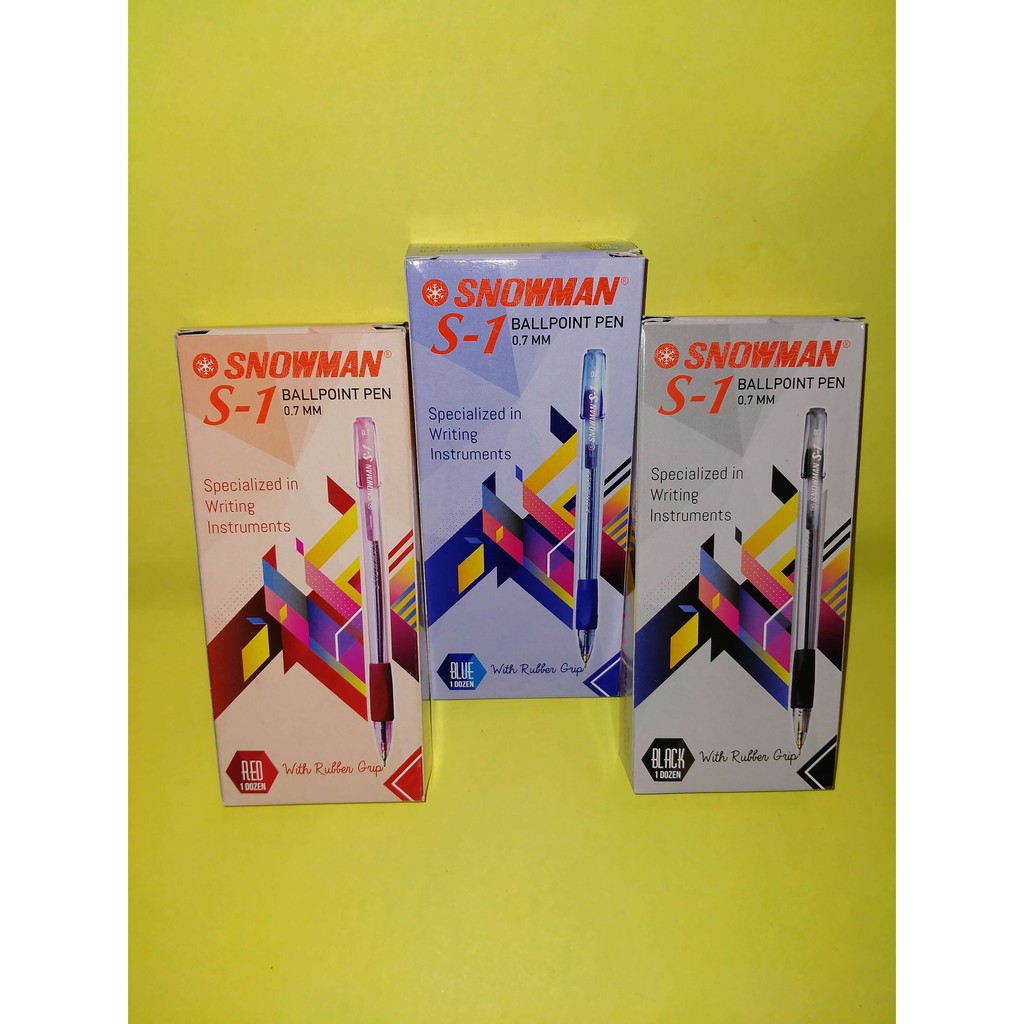 

Ballpoin Pen S-1 Semi Gel Snowman