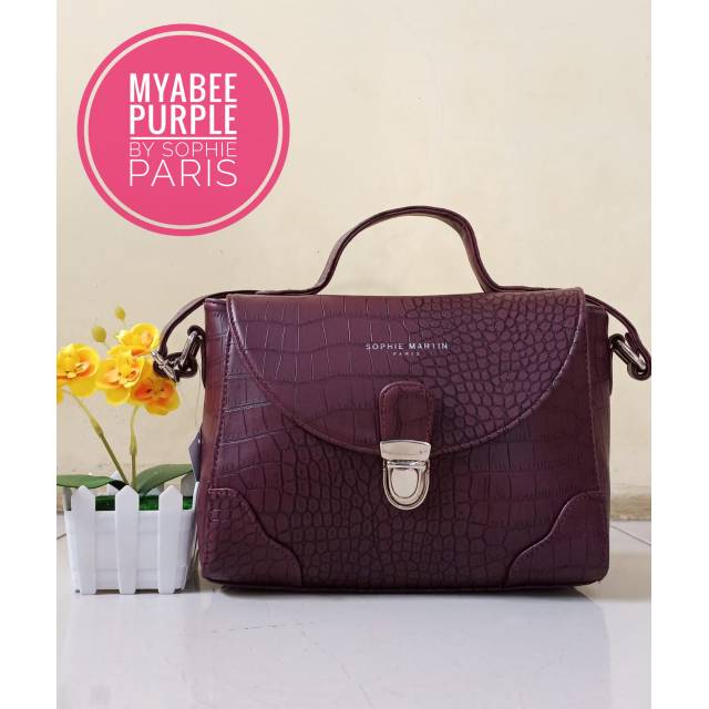 TAS MYABEE PURPLE SOPHIE BAGUS HARGA PROMO