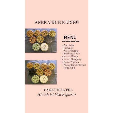 

Promo Nastar Kastengel Aneka Kue Kering Lebaran