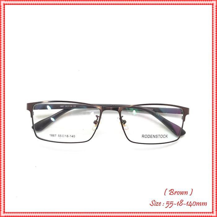 FRAME KACAMATA PRIA RODENSTOCK NR1867 SUPER & FREE CLEANER