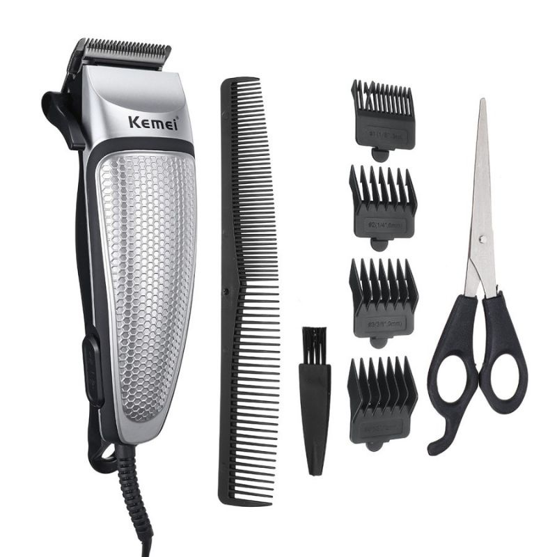 Kemei KM-4639 Electric Hair Clipper 2H Quick Charge PLUS Gunting