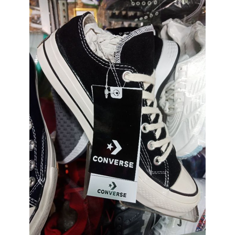 CONVERSE 70s.LOW CHUCK.BLACK/EGRET