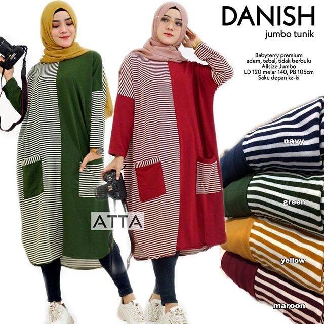 Danish Jumbo Tunik ATTA by Redea Hijab