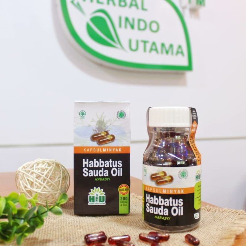 habbatussauda oil kapsul hiu / herbal minyak habatusauda